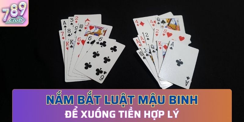 Quy định của game bài Mậu Binh không quá khó